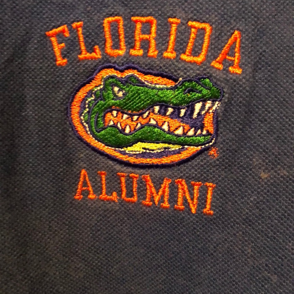 Florida Gators alumni embroidered sport shirt L